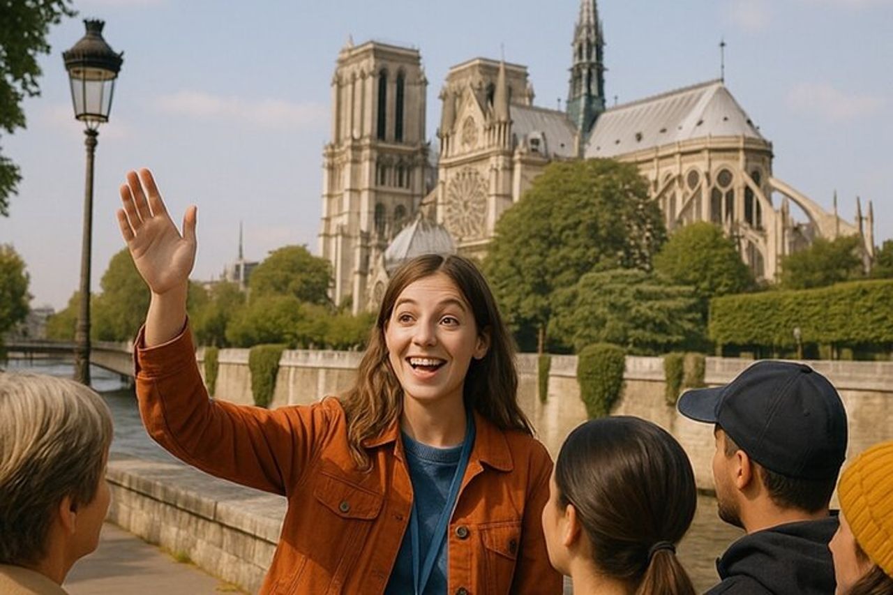Tour a piedi dei punti salienti del quartiere latino con ingresso a Notre Dame — 9