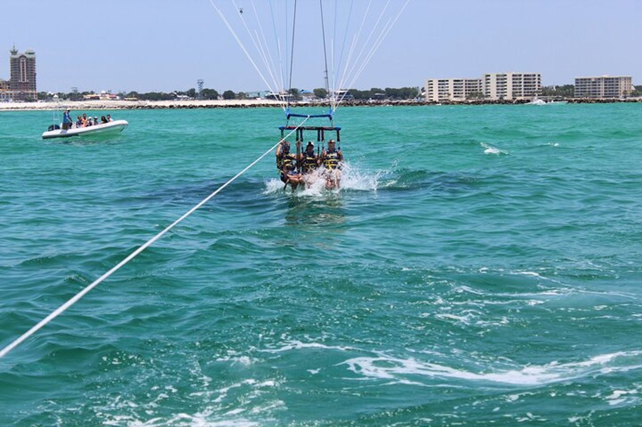 Tour in parapendio dei cani da sole a Destin Florida — 4