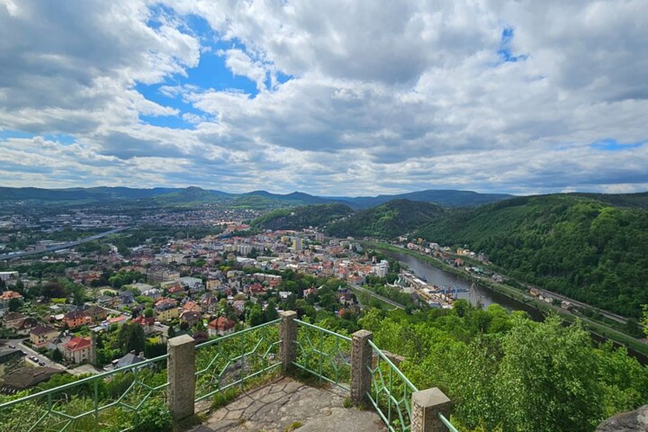 Passeggiata storica e punto panoramico di Děčín — 3