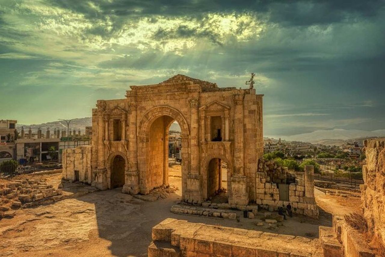 Tour di un giorno a Jerash e al castello di Ajloun dal Mar Morto