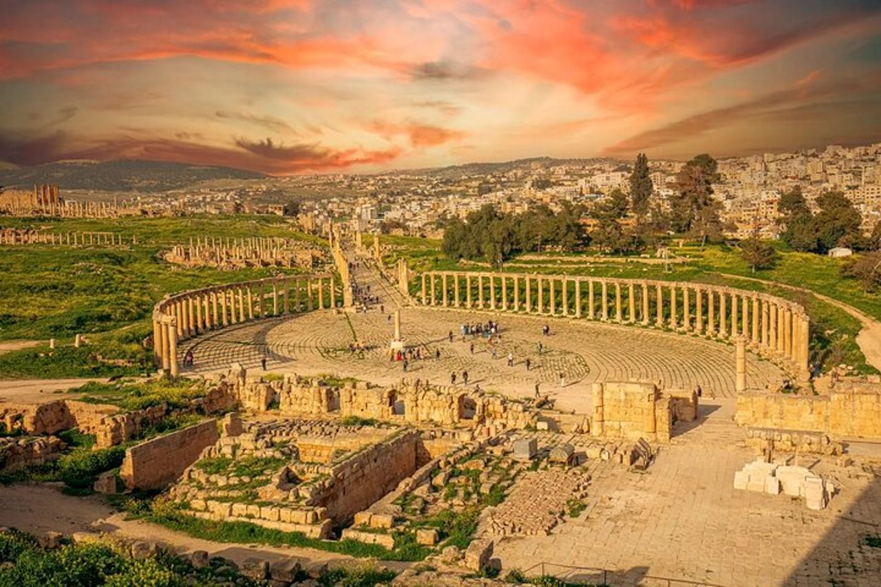Tour di un giorno a Jerash e al castello di Ajloun dal Mar Morto — 2