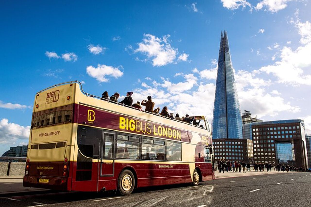 Tour Hop-On Hop-Off del Big Bus di Londra con crociera fluviale opzionale — 5