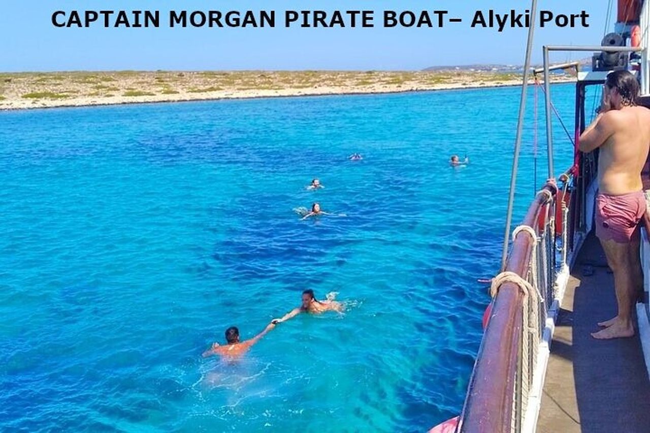 Festa di un giorno intero a bordo ,Sea Tour Blue Lagoon , Paros meridionale — 6