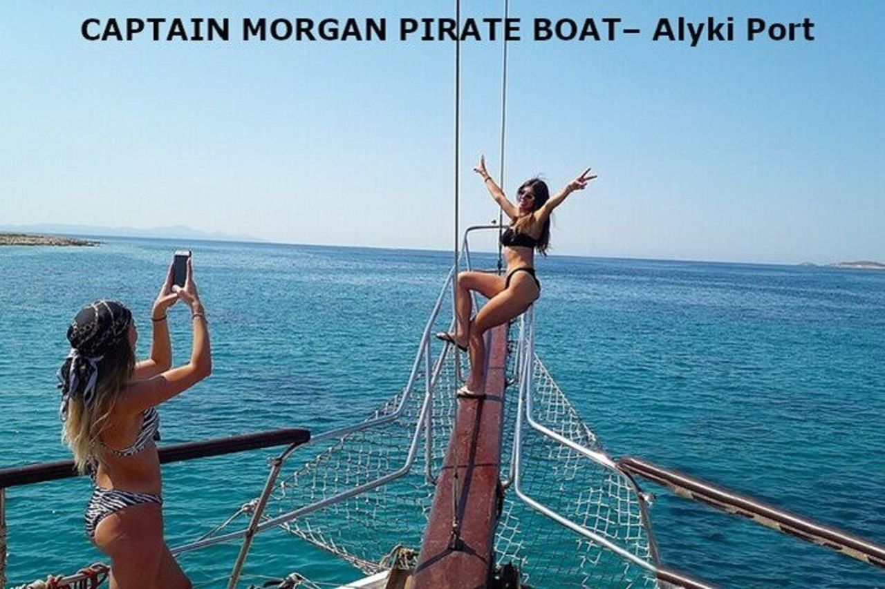 Festa di un giorno intero a bordo ,Sea Tour Blue Lagoon , Paros meridionale — 4