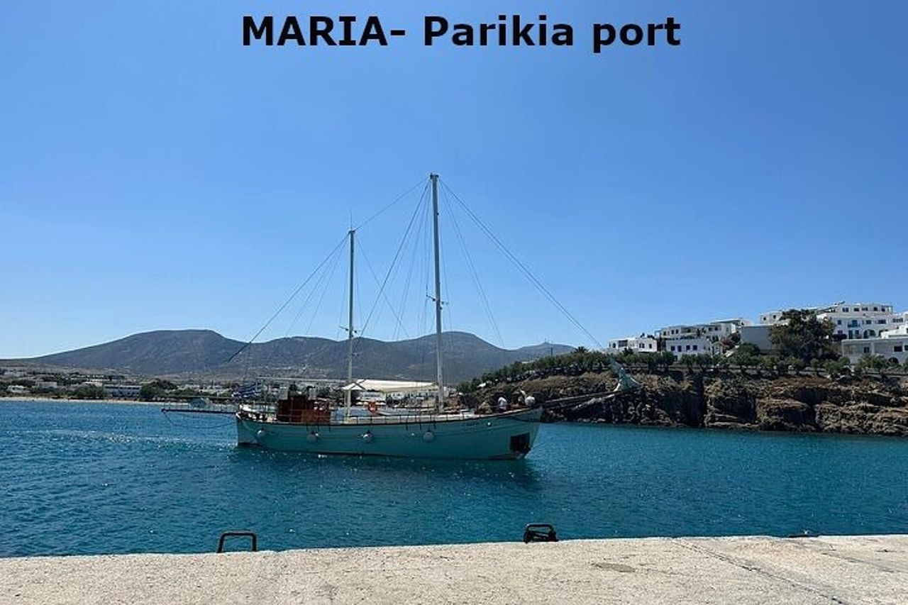 Tour delle grotte marine di Maria Paros Laguna Blu Antiparos Despotico — 2
