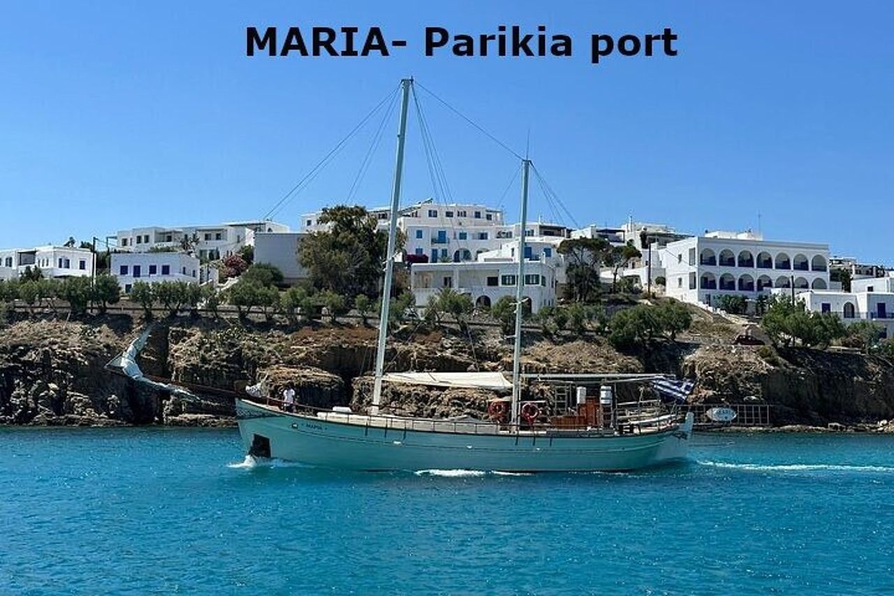 Tour delle grotte marine di Maria Paros Laguna Blu Antiparos Despotico — 3