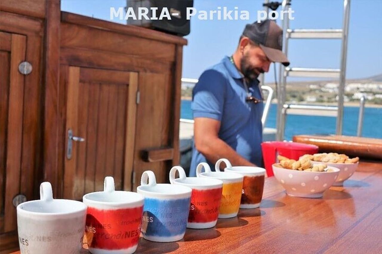 Tour delle grotte marine di Maria Paros Laguna Blu Antiparos Despotico — 4