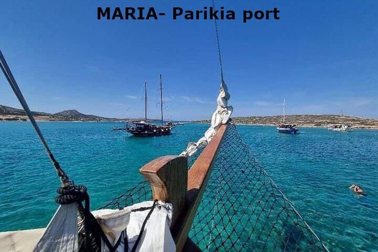 Tour delle grotte marine di Maria Paros Laguna Blu Antiparos Despotico — 5
