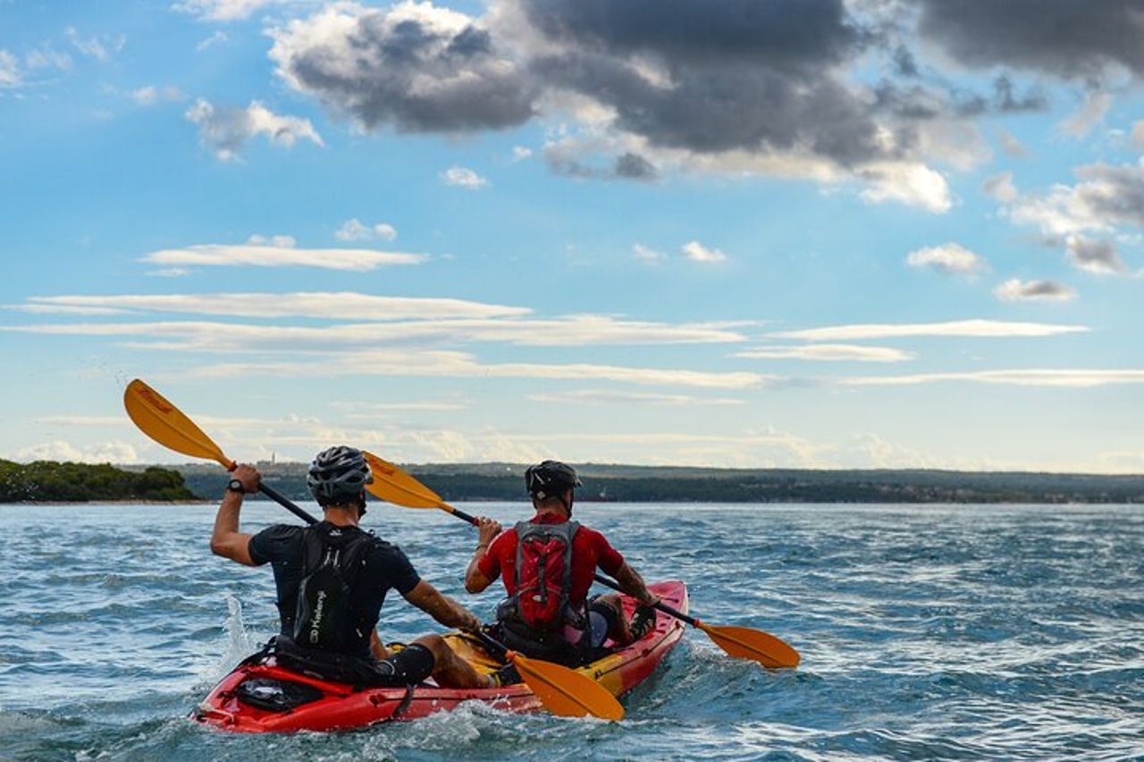 Tour in kayak di Brioni con biglietto per l'intera giornata Brioni incluso — 3