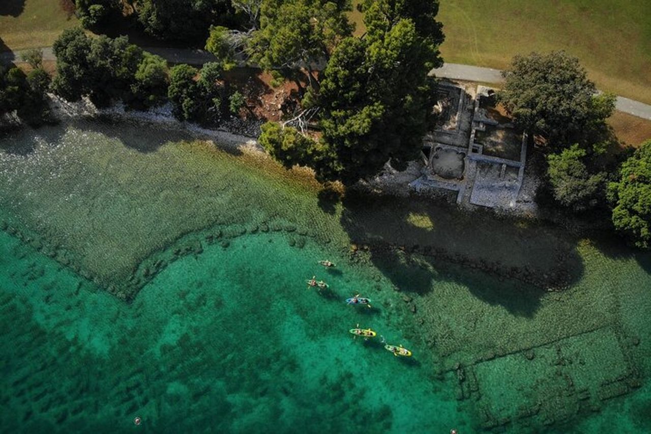 Tour in kayak di Brioni con biglietto per l'intera giornata Brioni incluso — 5