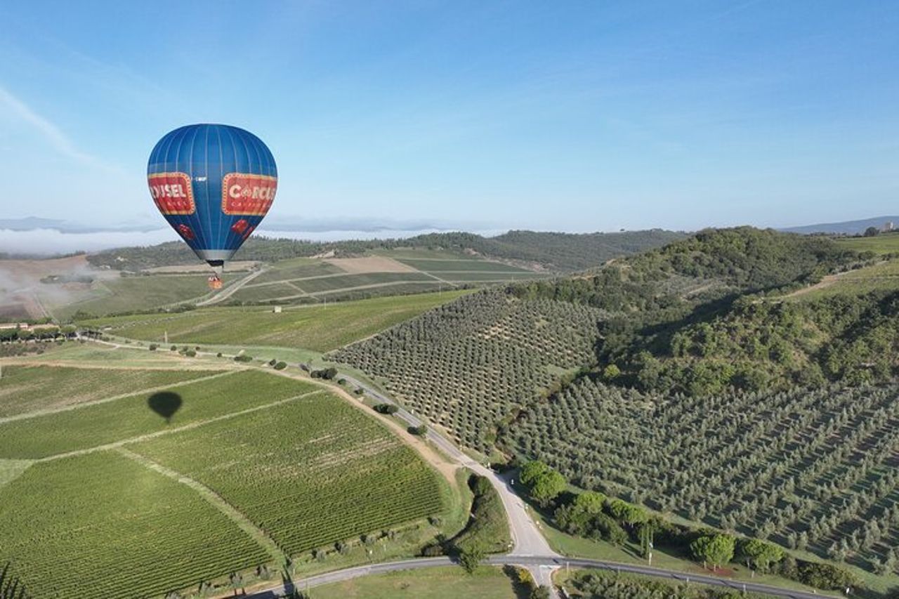 Volo in mongolfiera sul Chianti