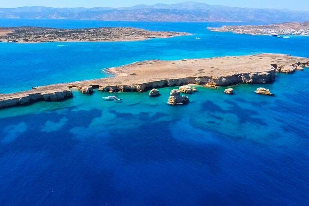 Un giorno intero di vera vela a South Naxos e Koufonisi SY AGERAS — 5