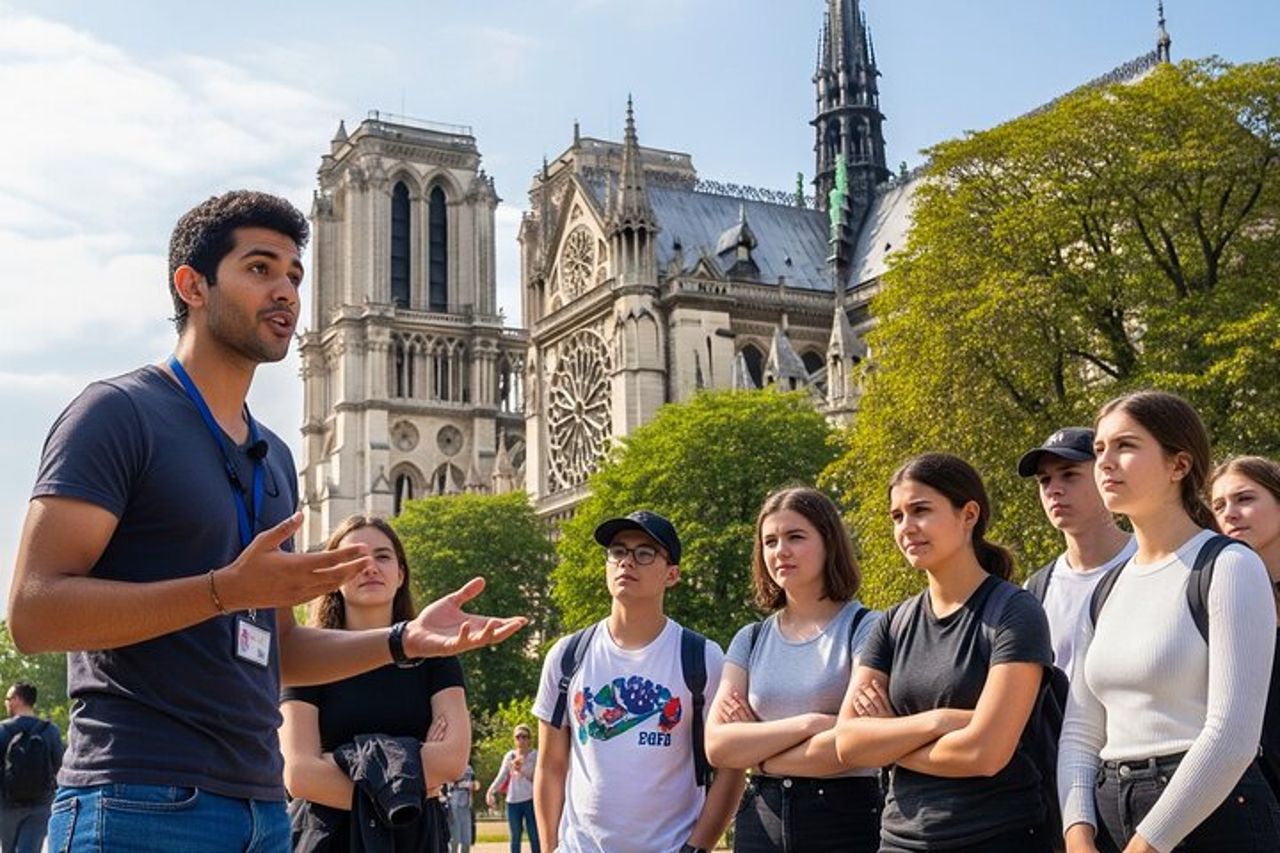 Tour a piedi dei punti salienti del quartiere latino con ingresso a Notre Dame — 5