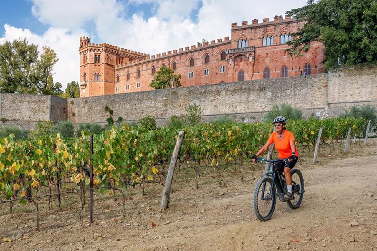 Noleggio E-Bike nelle Colline Toscane da Castellina in Chianti — 2
