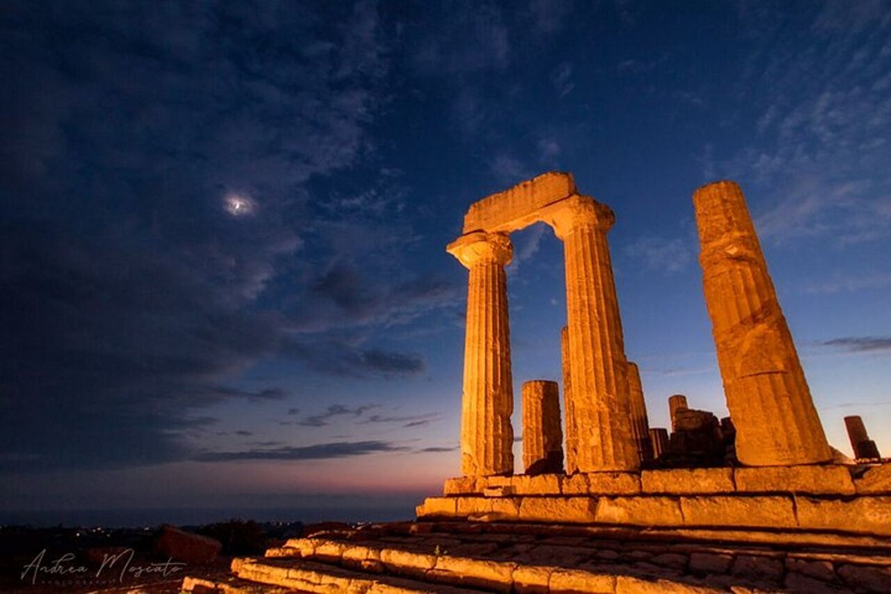 Tour della Valle dei Templi sotto le stelle con ticket incluso