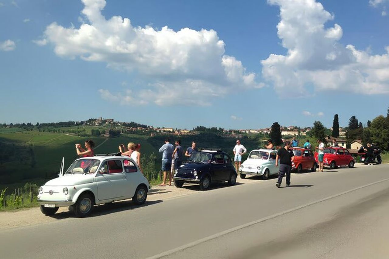 Tour autonomo giornaliero della Fiat 500 d'epoca da Castellina in Chianti — 9