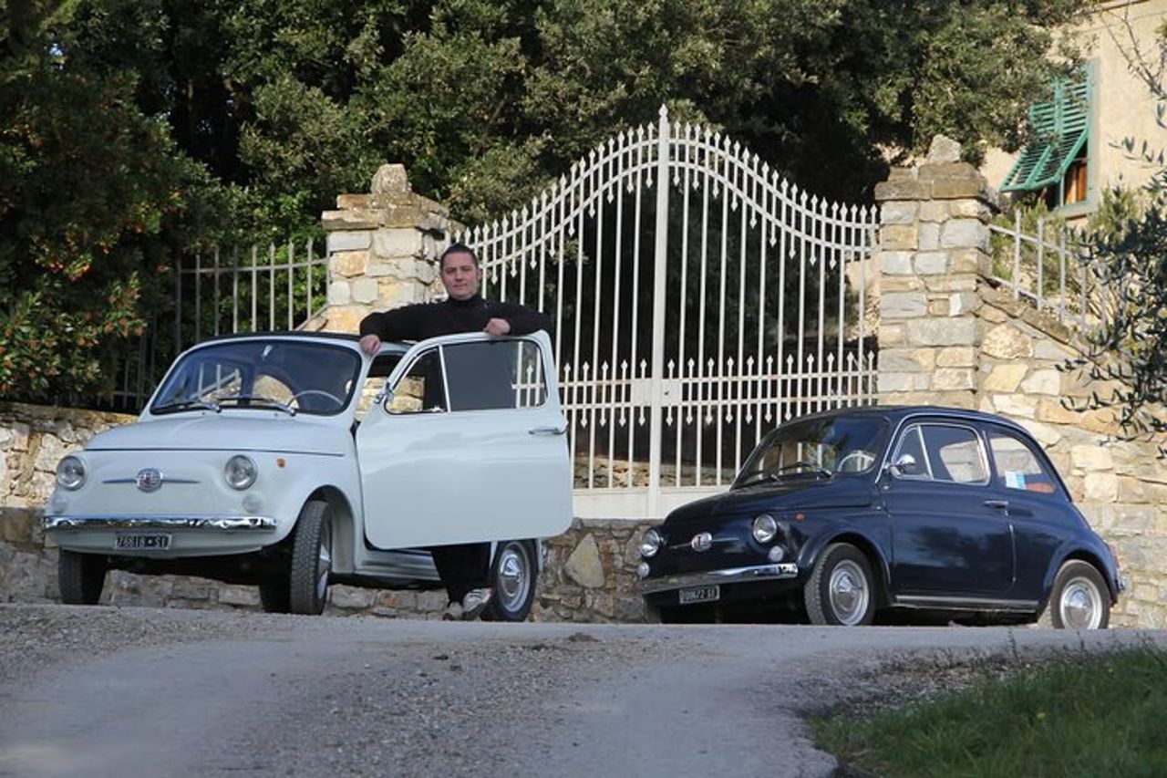 Tour autonomo giornaliero della Fiat 500 d'epoca da Castellina in Chianti — 7
