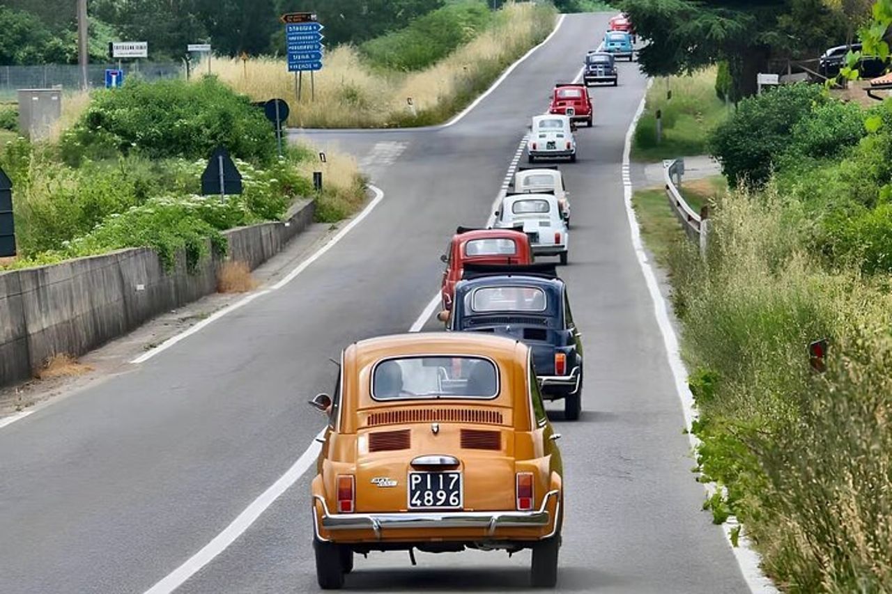 Tour autonomo giornaliero della Fiat 500 d'epoca da Castellina in Chianti — 6
