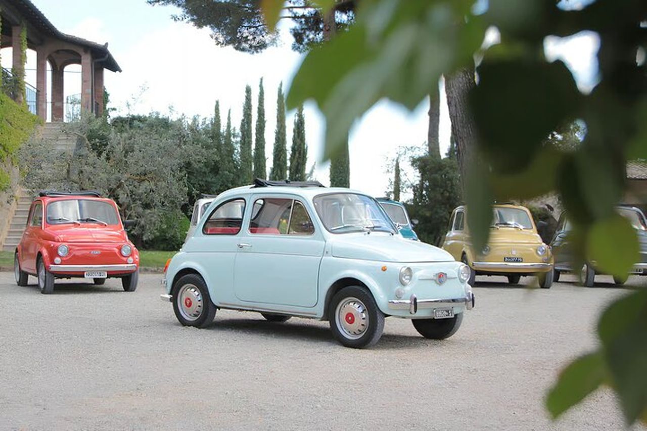 Tour autonomo giornaliero della Fiat 500 d'epoca da Castellina in Chianti — 5