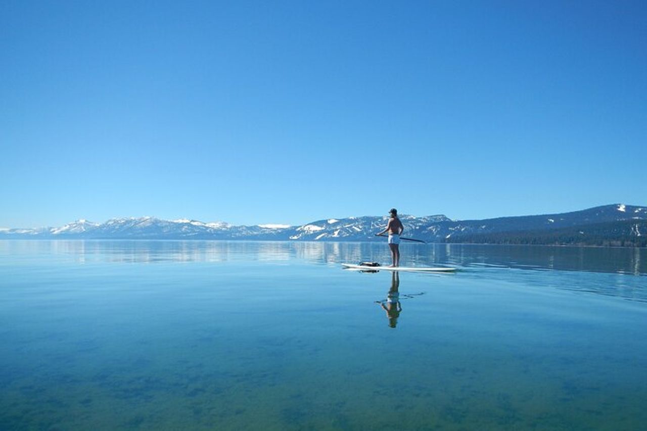 Lezione di Stand Up Paddleboard a Tahoe City — 5