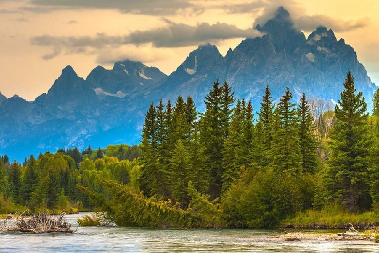 Gita panoramica galleggiante sul fiume Snake nel Parco Nazionale Grand Teton — 2