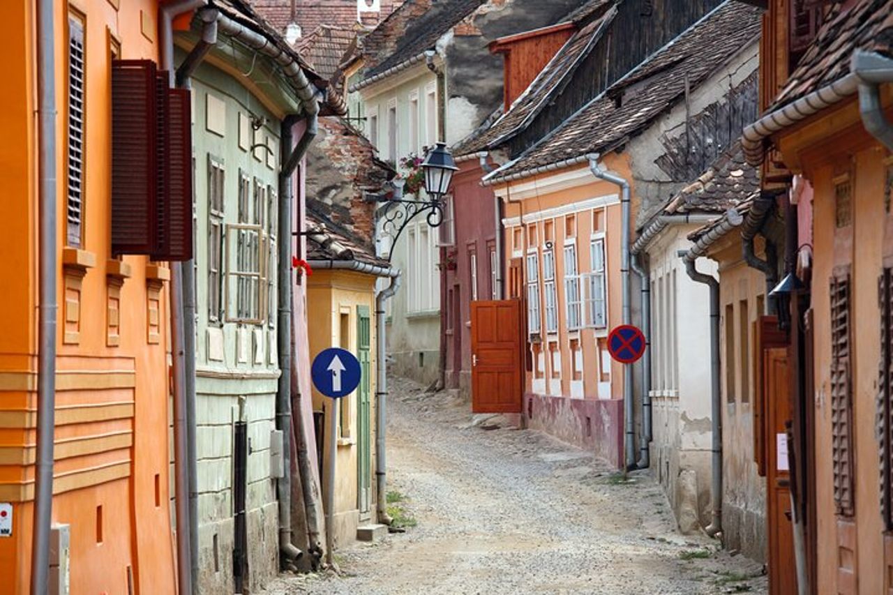 Sighișoara Vlad Dracula Tour a piedi audio medievale autoguidato — 7