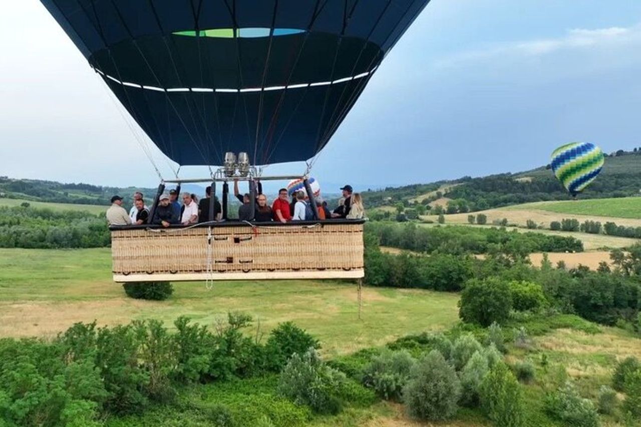 Volo in mongolfiera sul Chianti — 2