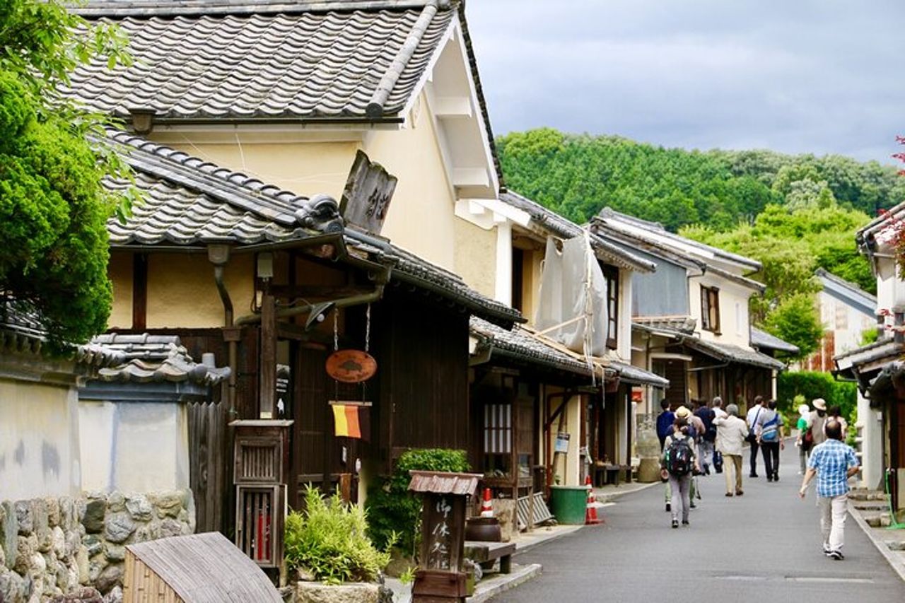 Uchiwa Fan Making e Uchiko Town Passeggiata storica — 3