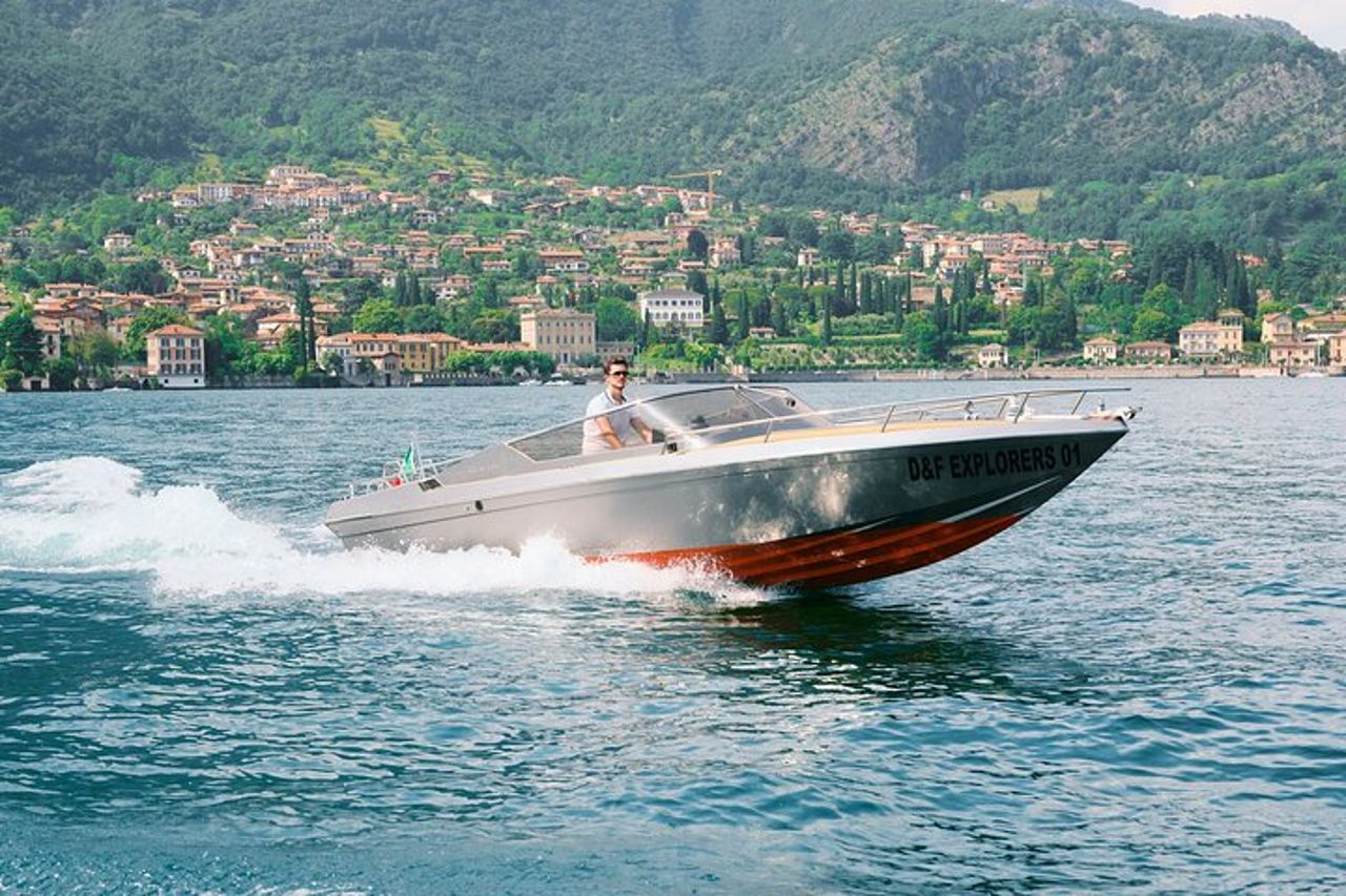 Barca privata da Como a Cernobbio & ville : veloce e bella — 2