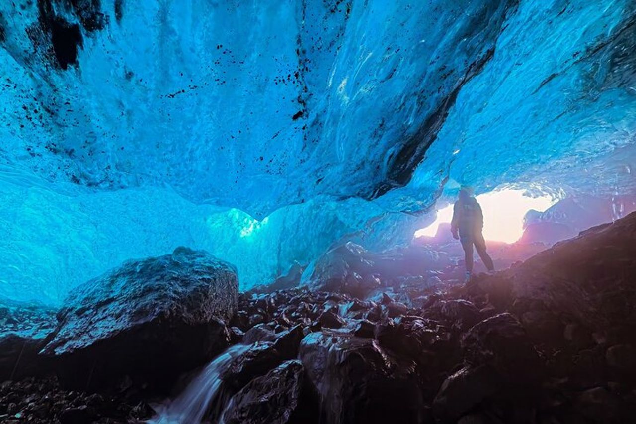Escursione sul ghiacciaio Sólheimajökull con esplorazione delle grotte di ghiaccio — 5