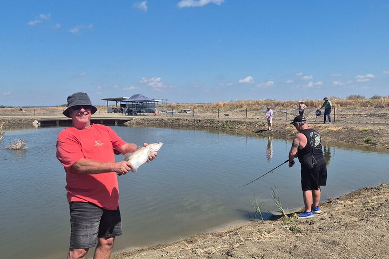 Darwin : Coccodrilli saltellanti e pesca a terra Barramundi — 8