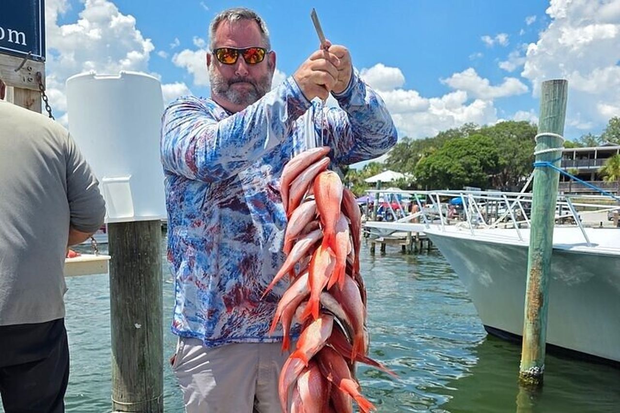 6 ore di pesca in barca per famiglie a Destin — 5