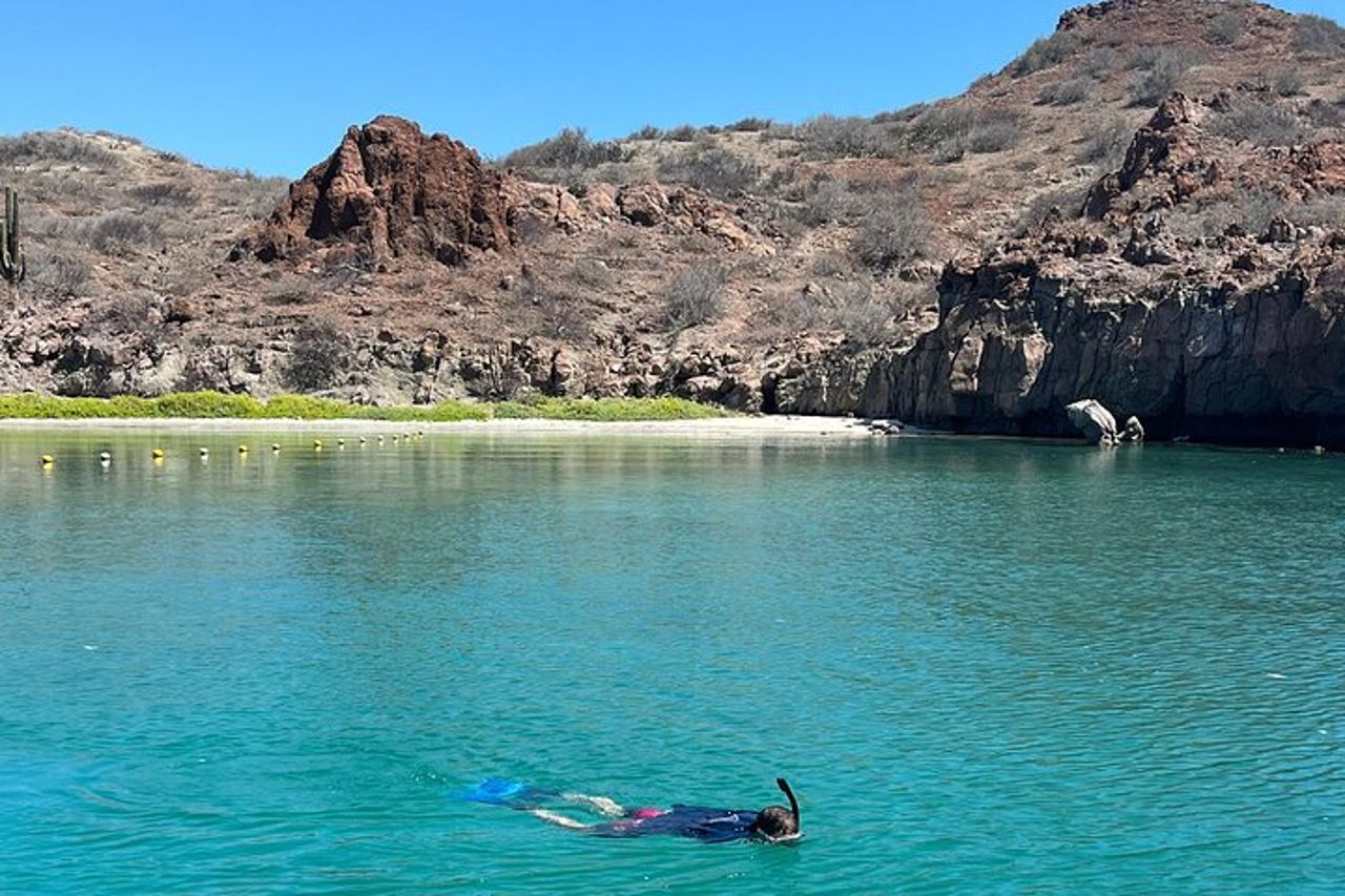 Avventura di snorkeling con picnic dall'hotel villa del Palmar