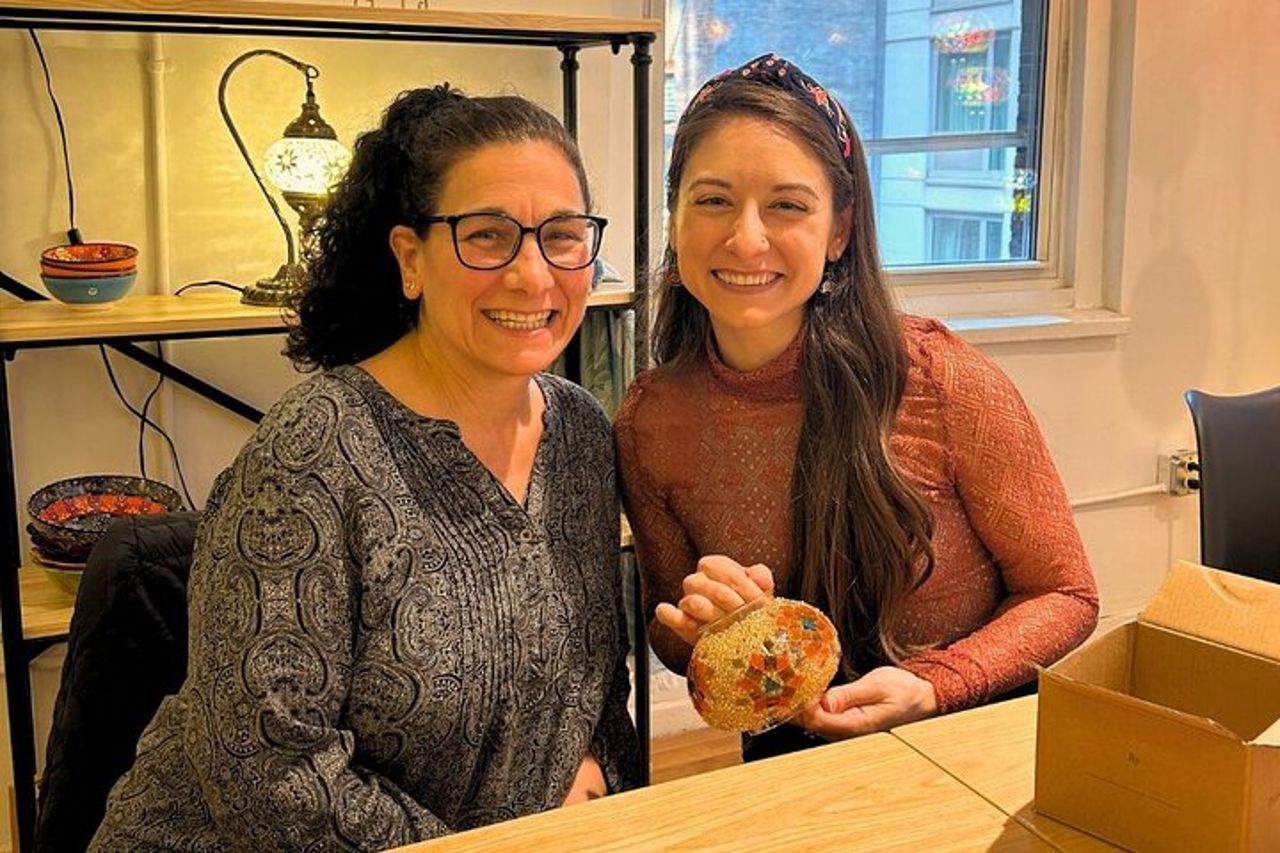 Mosaic Lamp Workshop a Brighton, MA — 4
