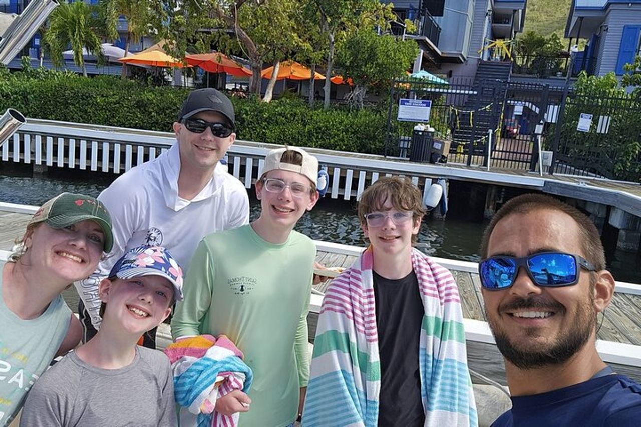 Escursione di un giorno a vela e snorkeling da St Thomas — 4