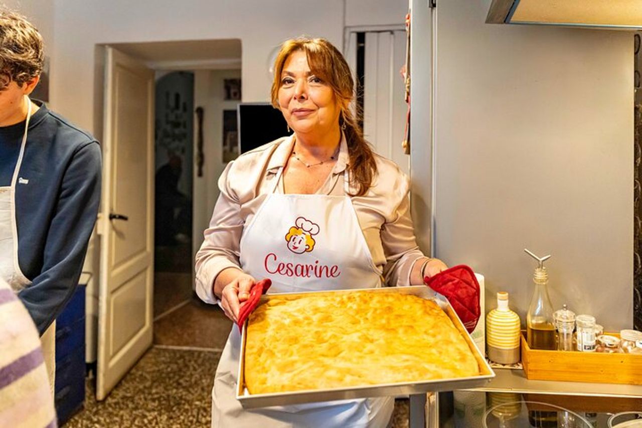 Lezione di cucina Italiana a domicilio con vista Portofino — 3