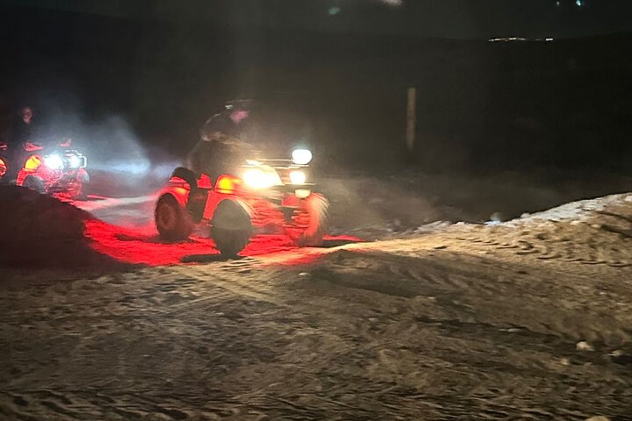 Tour notturno in quad sulle montagne di Rosarito e paintball/tiro al bersaglio — 5