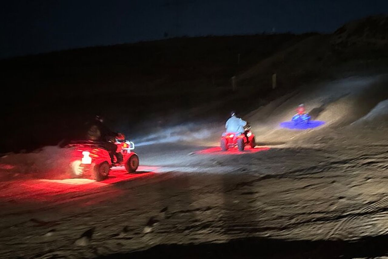 Tour notturno in quad sulle montagne di Rosarito e paintball/tiro al bersaglio — 6