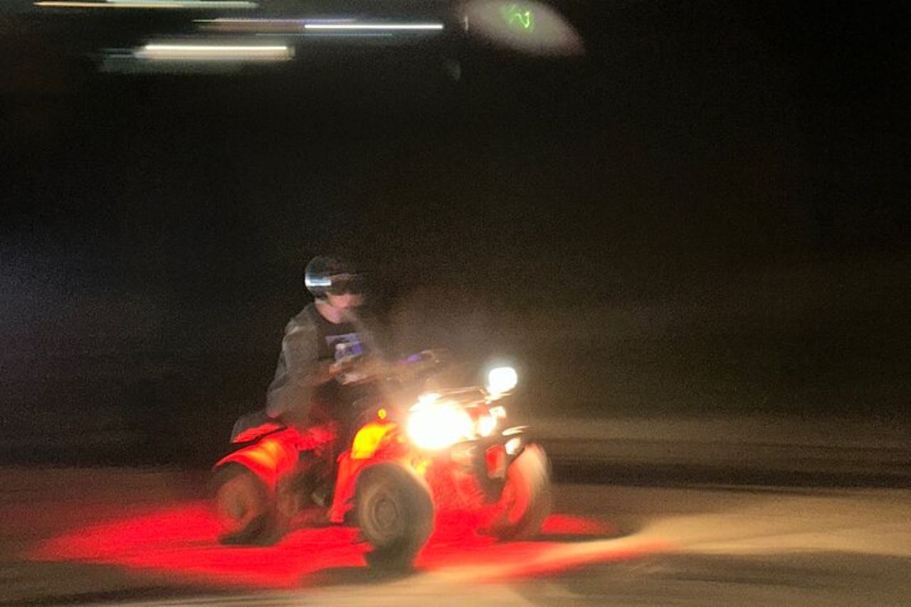 Tour notturno in quad sulle montagne di Rosarito e paintball/tiro al bersaglio — 7