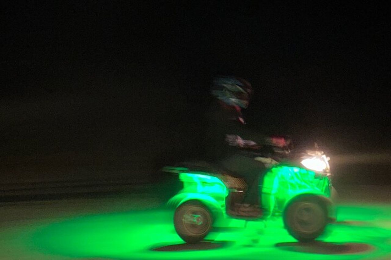 Tour notturno in quad sulle montagne di Rosarito e paintball/tiro al bersaglio — 8