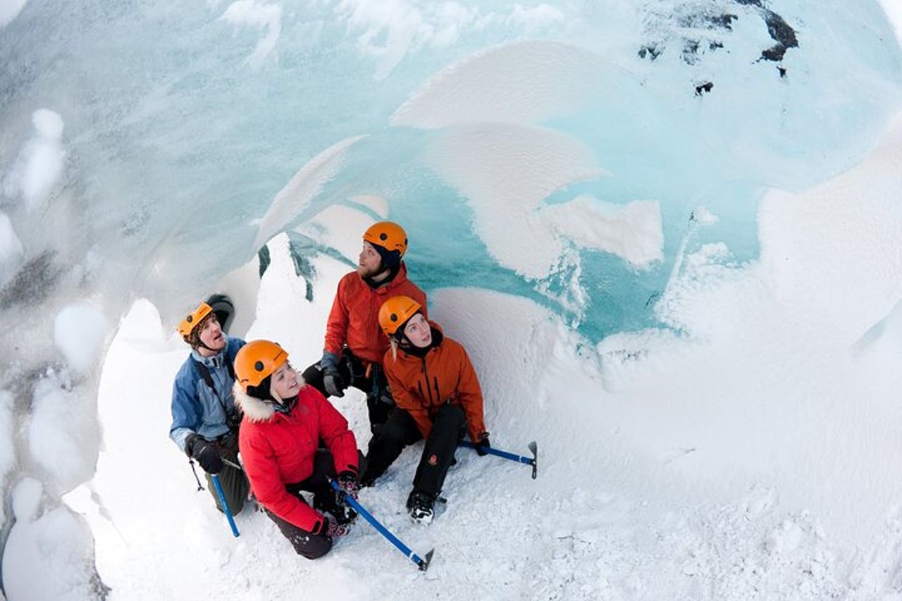 Escursione sul ghiacciaio Sólheimajökull - Avventura sul ghiaccio blu per piccoli gruppi