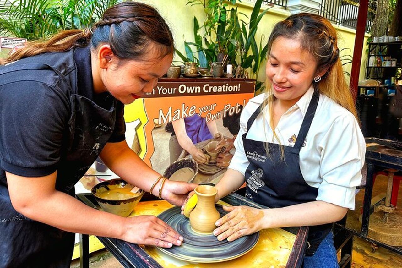 Corso di ceramica cambogiana a Siem Reap — 2