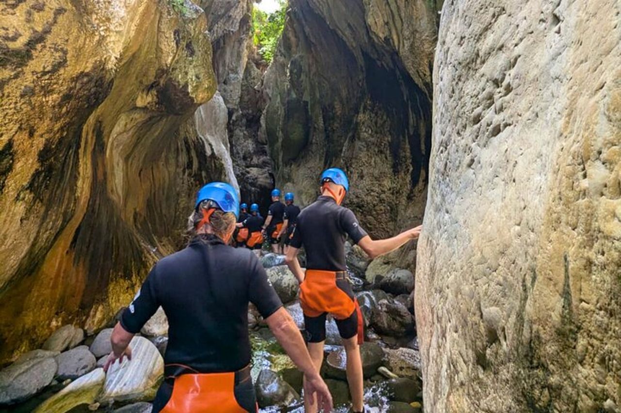 Avventura guidata di canyoning vicino a Marbella (passeggiata sul fiume Benahavís) — 7