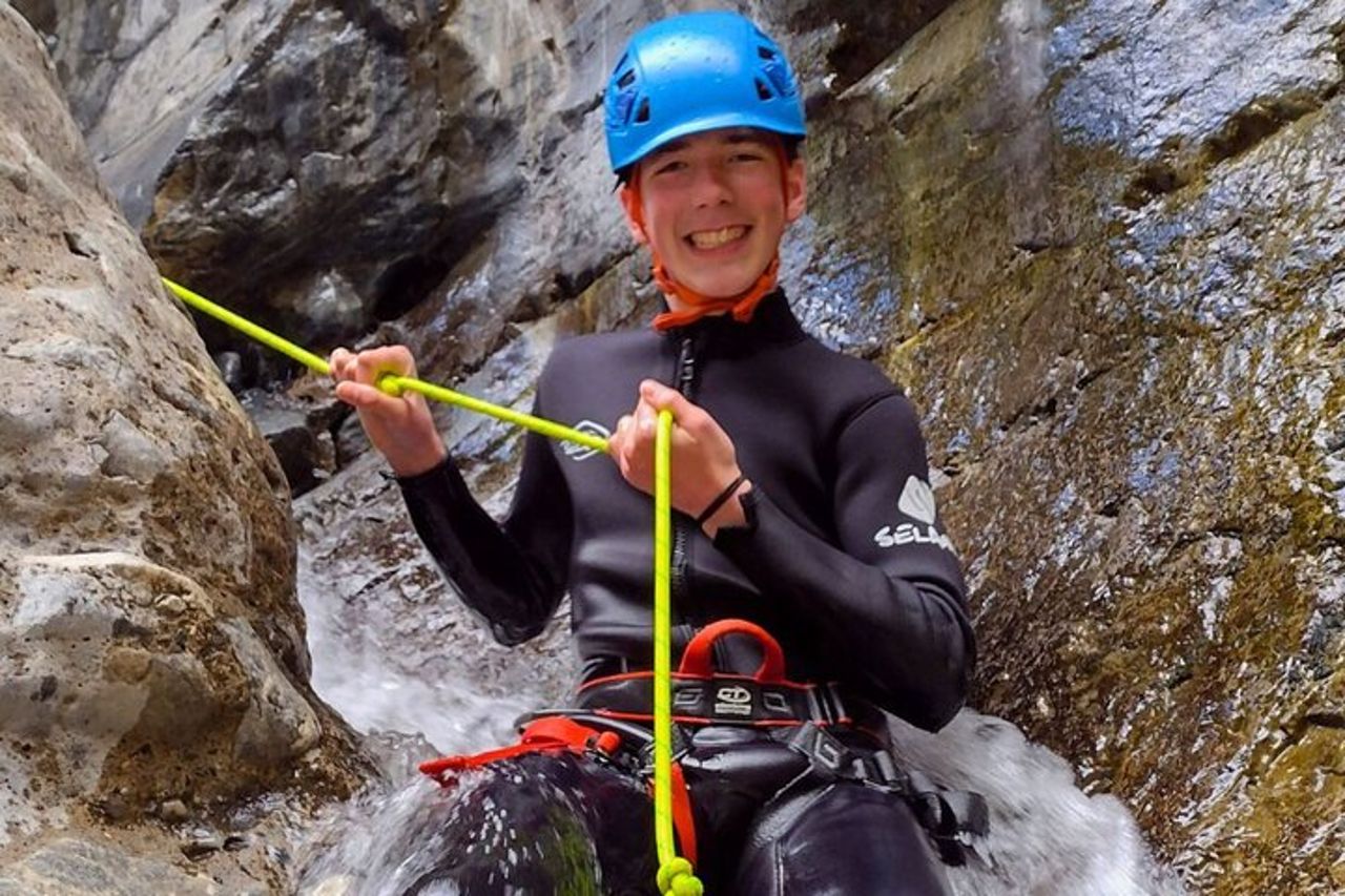 Avventura guidata di canyoning vicino a Marbella (passeggiata sul fiume Benahavís) — 5