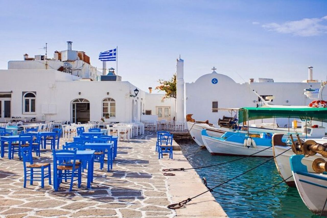 Tour privato di Paros, villaggio di Lefkes - Naousa con degustazione di torte — 8