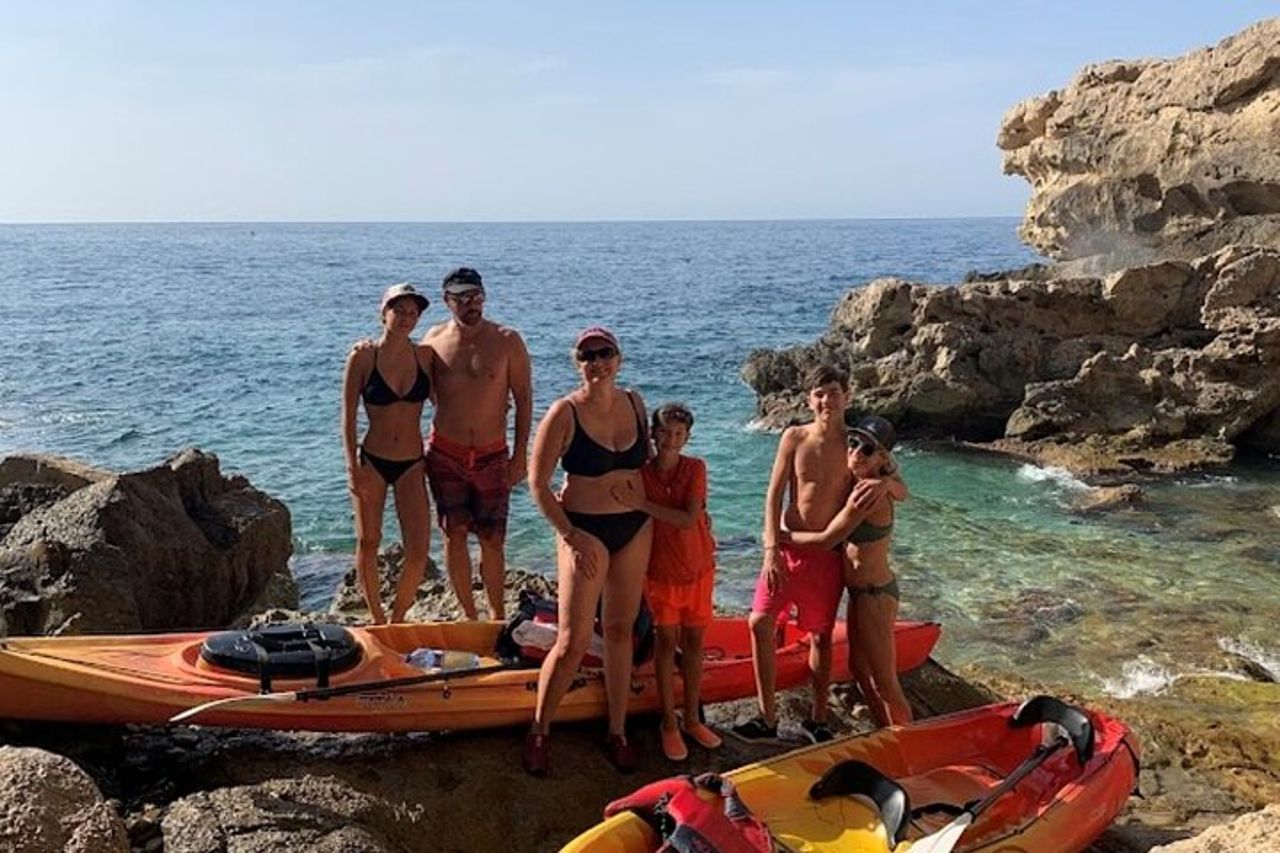 Kayak da Villajoyosa a Benidorm El Aguiló — 4