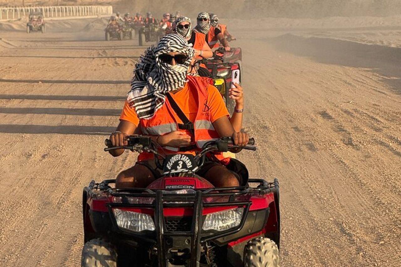 Sharm 5 - in - 1 Safari nel deserto: quad, giro in cammello, cena e osservazione delle stelle — 6