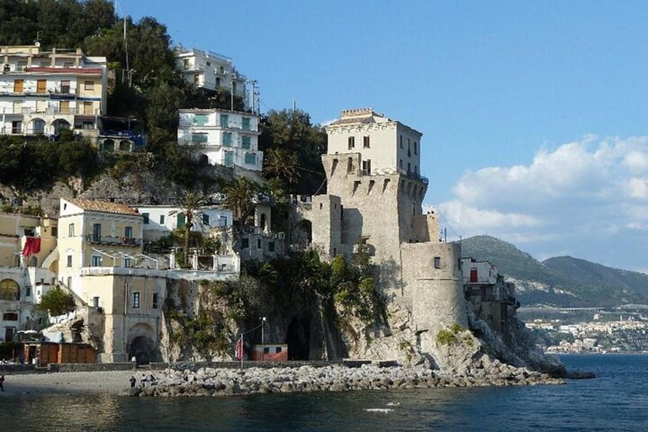 Tramonto in barca da Salerno a Capo D'Orso Amalfi Coast — 8