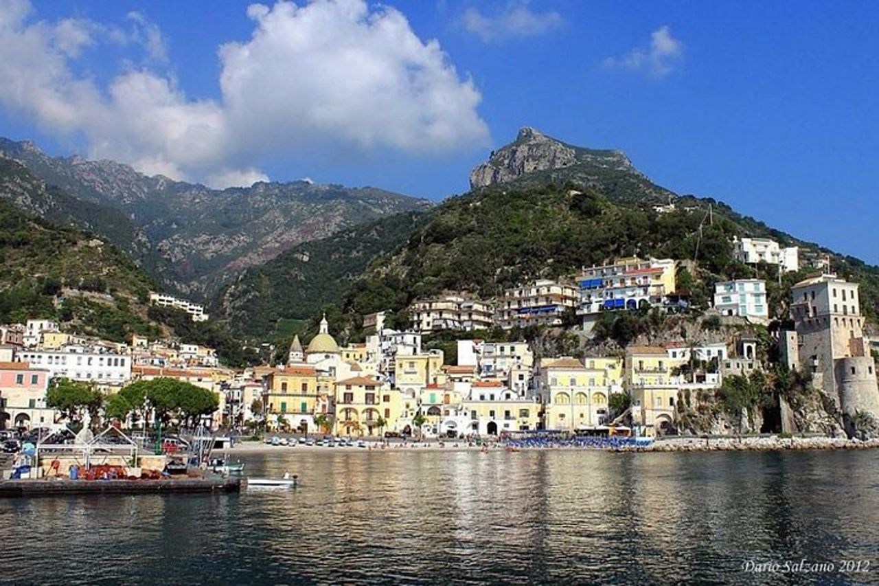 Tramonto in barca da Salerno a Capo D'Orso Amalfi Coast — 9