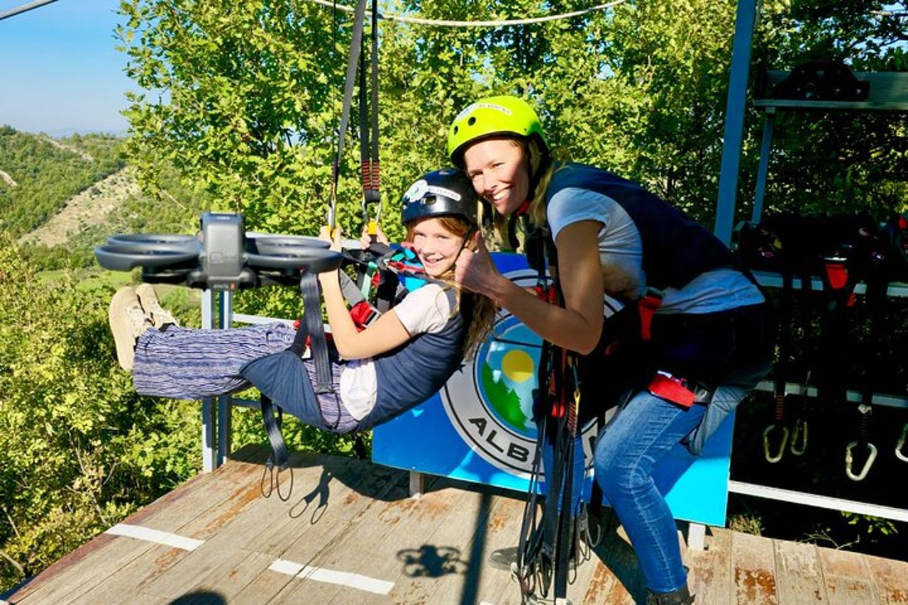 Tirana Zipline Adventure a Petrelë – La prima zipline dell’Albania — 4